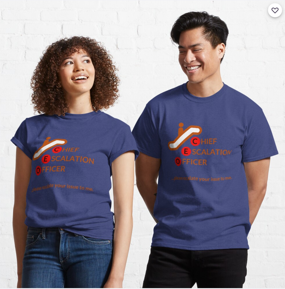 Geschenkidee für Nerds CEO T-Shirt